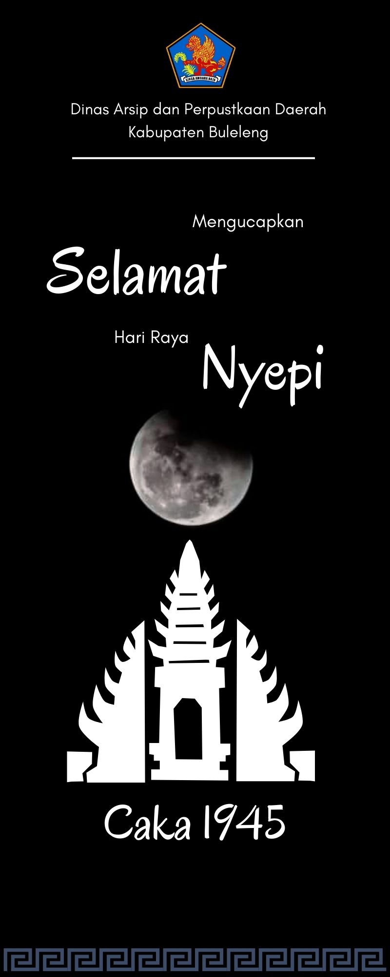 Selamat hari raya nyepi caka 1945